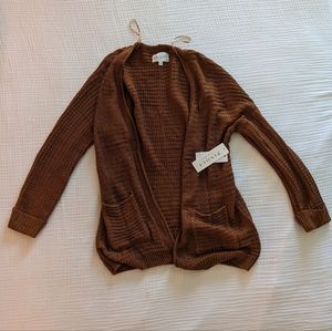 Pinque Caramel Cardigan, Large